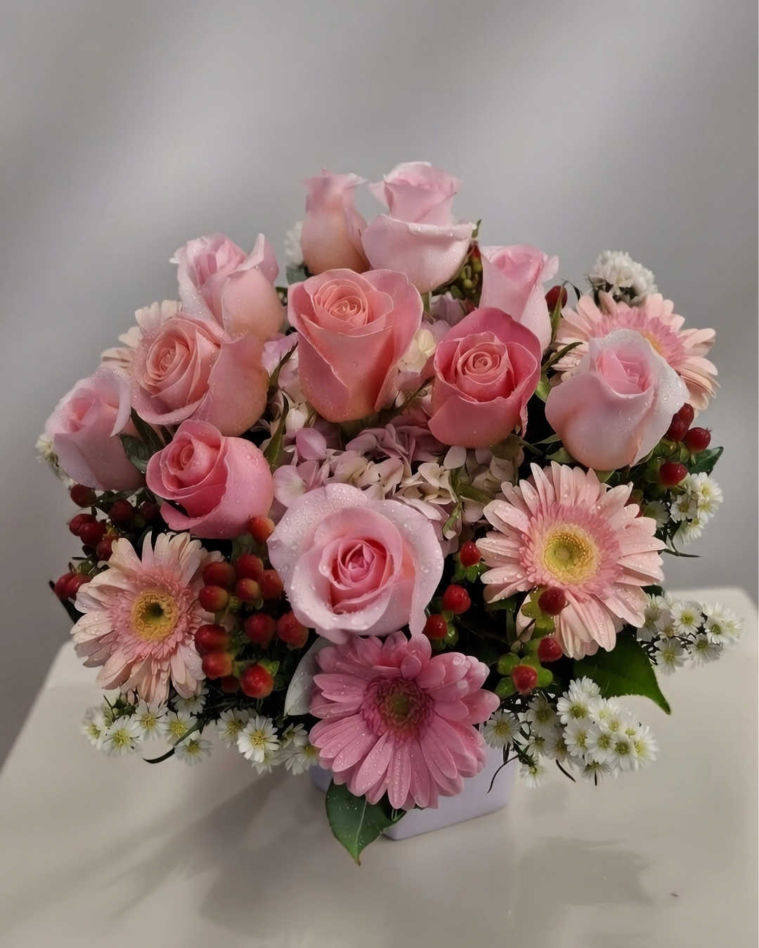 Arreglo Floral Dulce Rosa | PRS-975 2