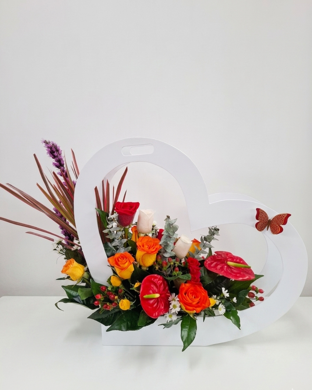 Corazón Floral de Pasión | BMA-048 1