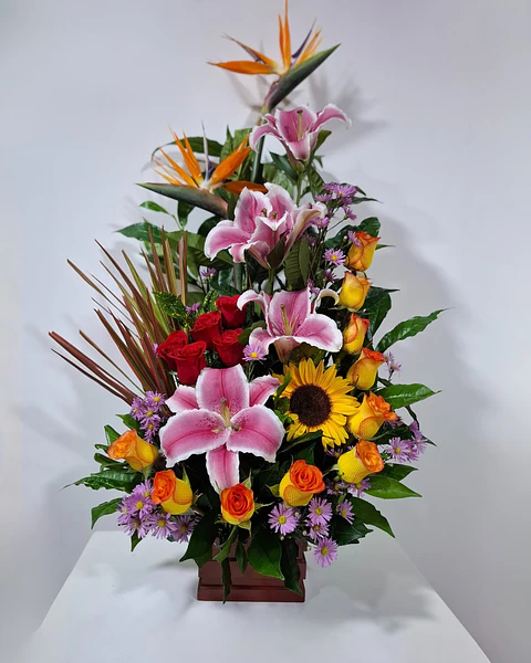 Alegría Tropical con Flores | BMA-038