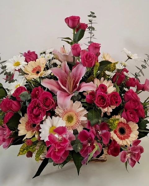 Canasta Floral Dulce Amor | PRS-770