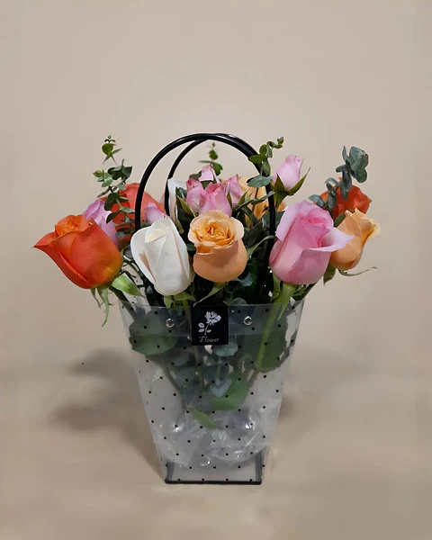Pastel Chic con Rosas | OBF-008