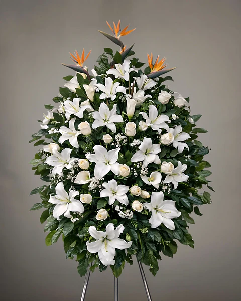 Eterna Luz de Lirios Blancos | TRI-087