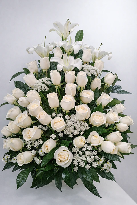 Blanco Silencio de Lirios Blancos | ACO-007