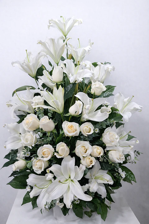 Alba Eterna de Lirios Blancos | ACO-012