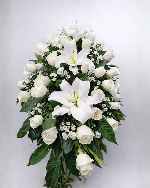 Nieve Eterna de Lirios Blancos | LAG-022