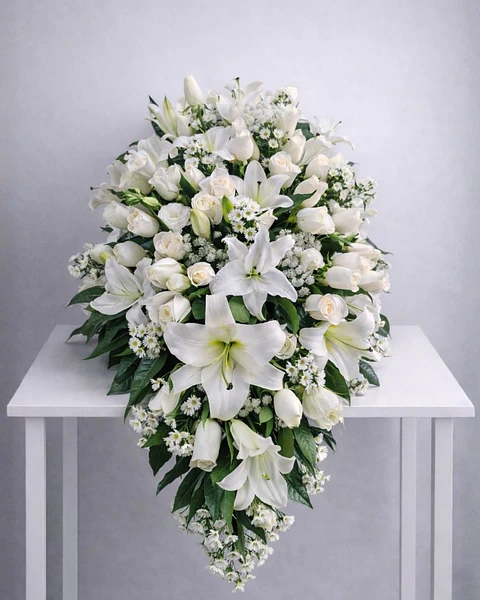 Paz Eterna de Lirios Blancos | LAG-008