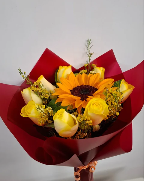 Ambar con Rosas Amarillas | PRS-886