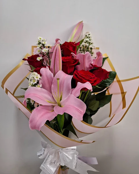 Eclipse con Lirios Rosados | PRS-763