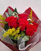 Carmesí con Rosas Rojas | PRS-761 - Miniatura 2