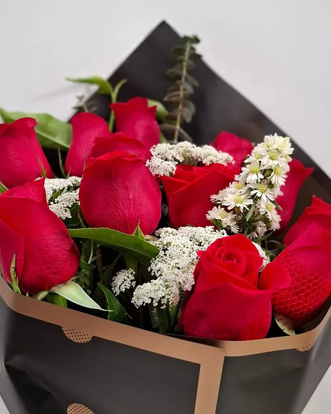 Noche Rubí con Rosas Rojas | RAM-018