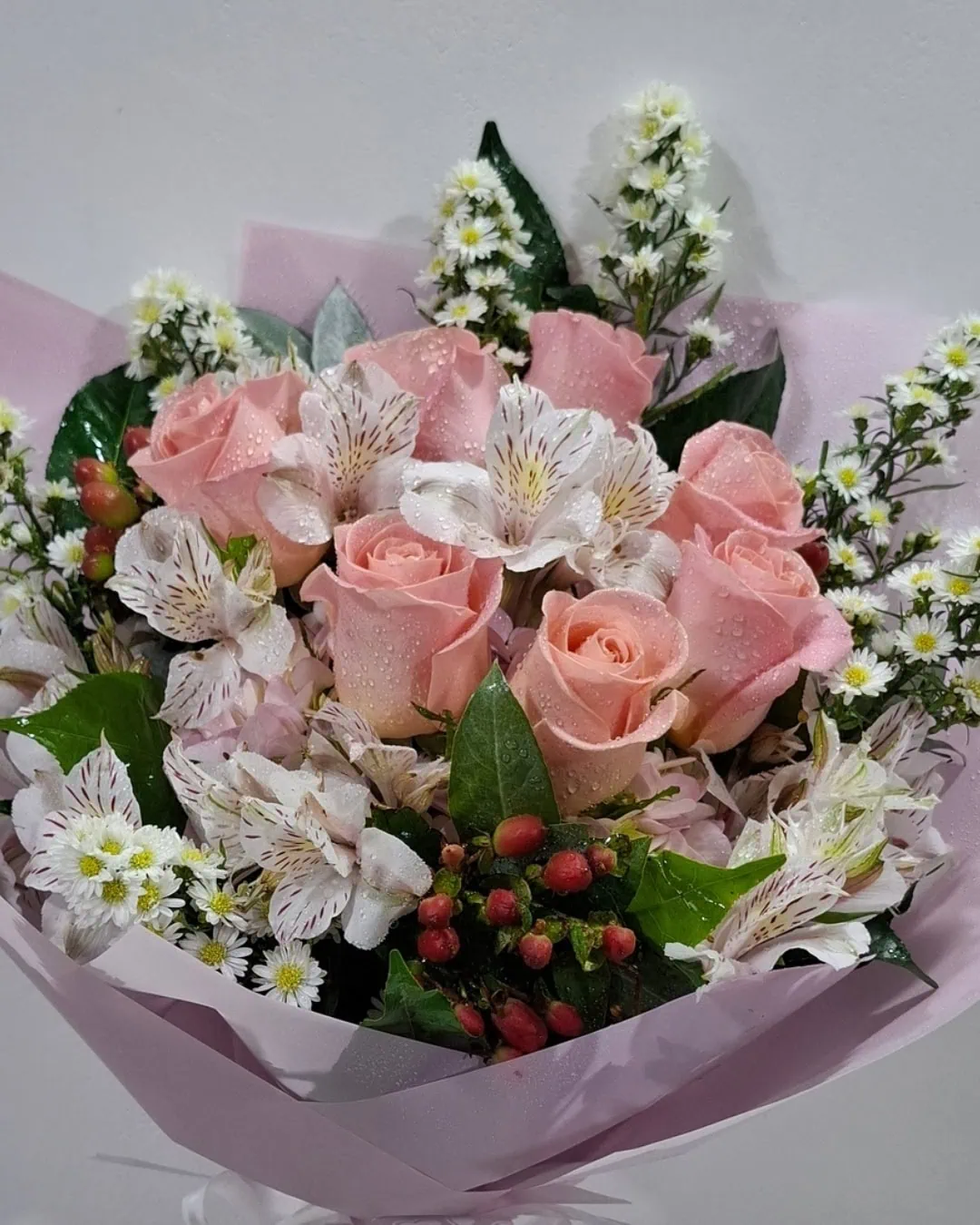 Nacar con Rosas Rosadas | PRS-973 2