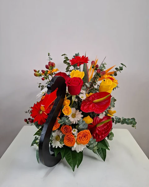 Ebano Mix en Madera Floral | PRS-768