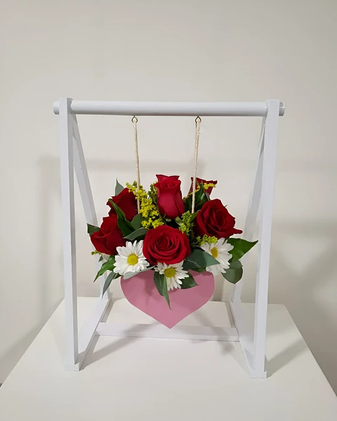 Nácar en Madera Floral | PRS-756