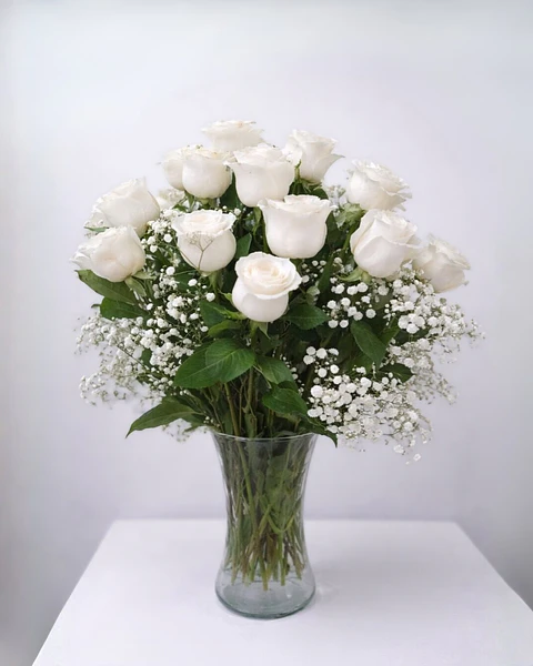 Perla en Florero Elegante | FLR-027