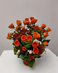 Redondo en Cerámica Floral | BCE-174 - Miniatura 1
