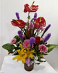 Carnaval Vibrante en Cerámica Floral | BCG-034 - Miniatura 1