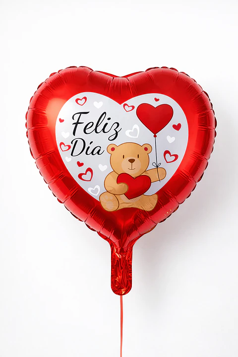 Globo Feliz Día Osito