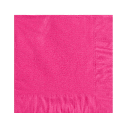 Servilleta Color Fucsia 20 Uni