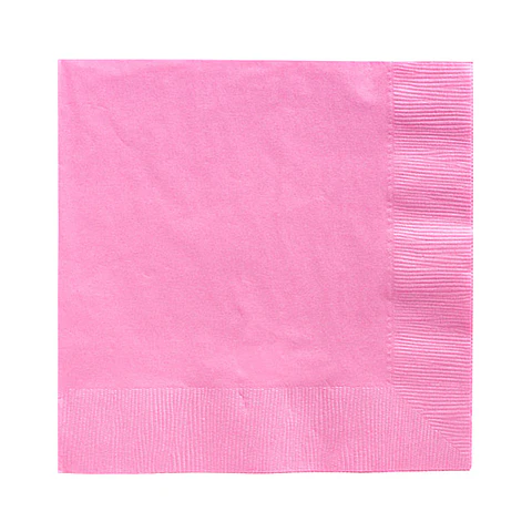 Servilleta Color Rosada 20 Uni