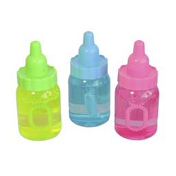 Burbuja Mini Mamadera Colores Surtidos 1 Uni