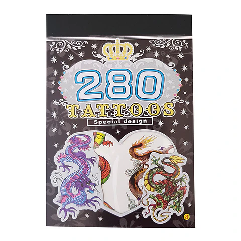 Set 280 Tatuajes Diseño Niños 1 Uni