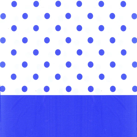 Mantel Puntos Azul 1 Uni