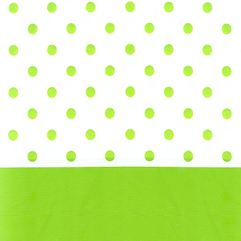 Mantel Puntos Verde Lima 1 Uni