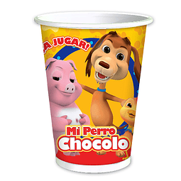 Vaso Mi Perro Chocolo 6 Uni