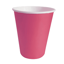 Vaso Polipapel 250Cc Fucsia 20 Uni