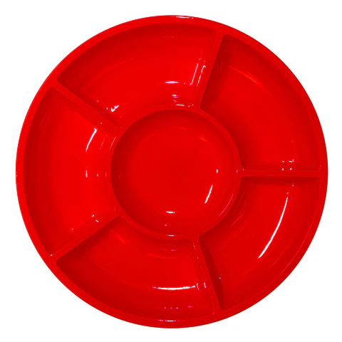Bandeja Cocktail Glam Rojo 3 Uni
