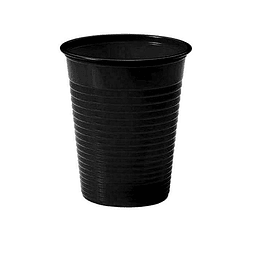 Vaso Plastico 300Cc Negro 50 Uni