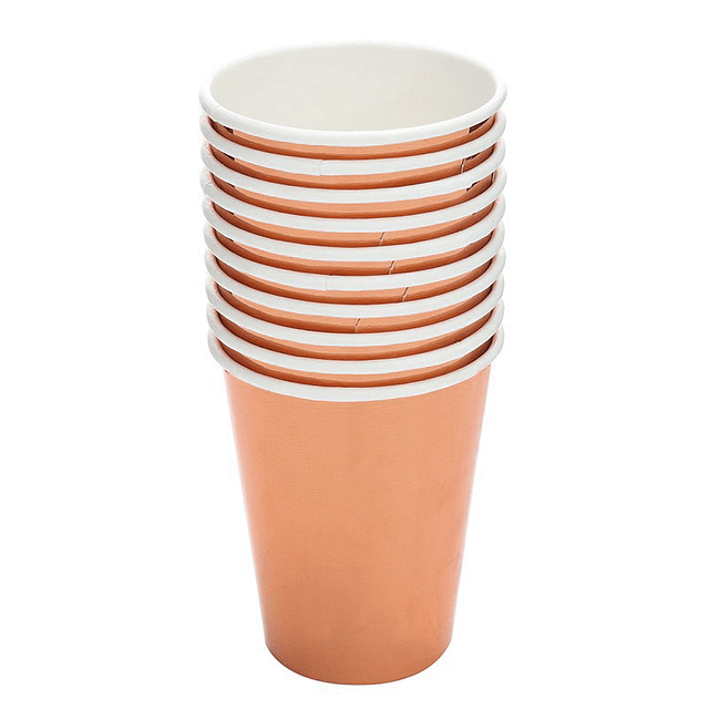 Vaso Metal Effect Cobre 6 Uni