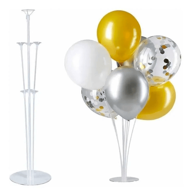 Set Porta 7 Globos 70Cm 1 Uni