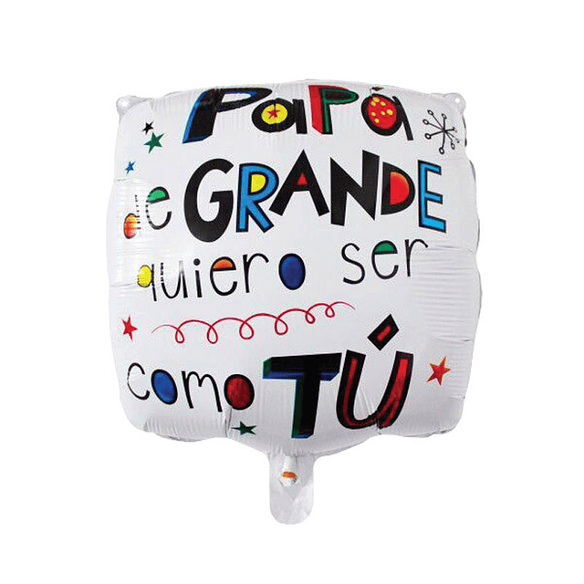 Globo 18" Cuadrado Papa De Grande 1 Uni