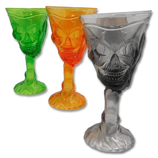 Copa Calavera Colores 1 Uni