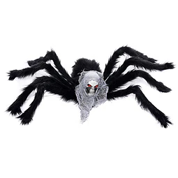 Araña Peluda Con Craneo 75Cm 1 Uni