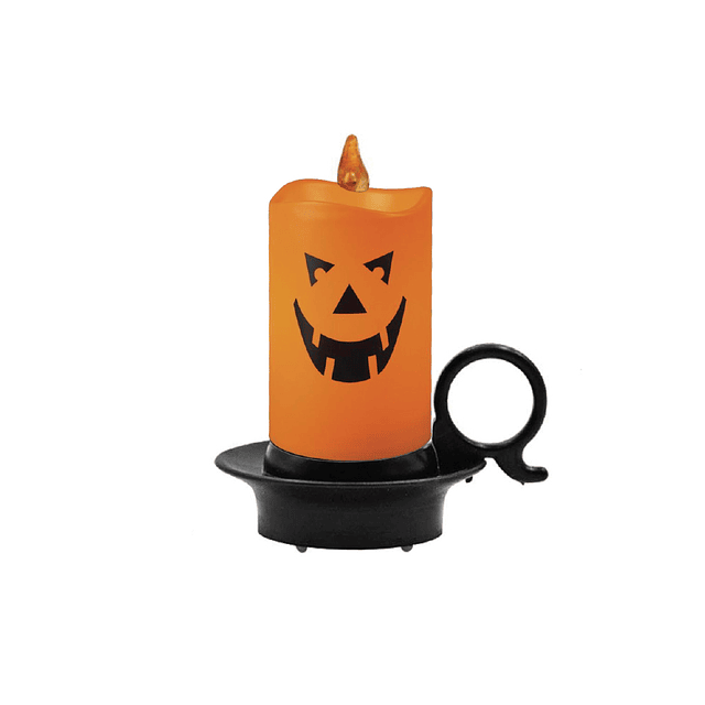 Vela C/Palm Luminosa Halloween 1 Uni