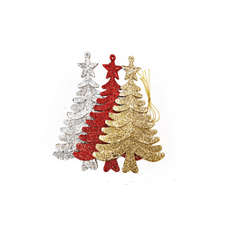 Deco Pino Arb 9Cm C/S 3 Uni