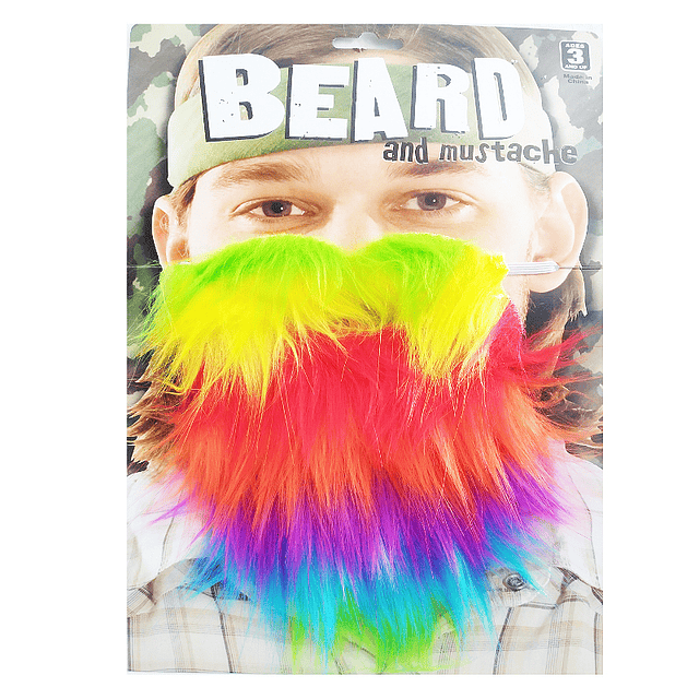 Barba/Bigote Pride 1 Uni