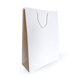 Bolsa Blanca 42X31X12Cm 1 Uni