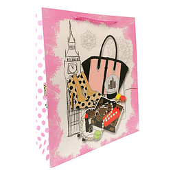 Bolsa Reg Fashion Girl 32X26X10Cm 1 Uni