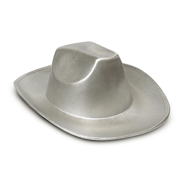 Sombrero Cowboy Plateado 1 Uni