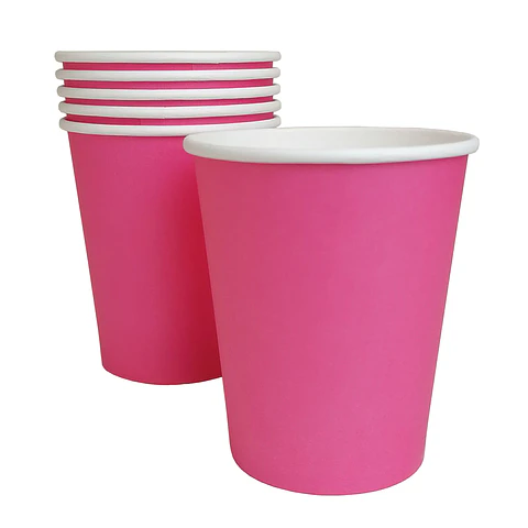 Vaso Polipapel Fucsia 6 Uni