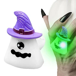Anillo C/Luz Bruja Fantasma 1 Uni