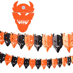 Guirnalda Calavera Diabolica 3M 1 Uni