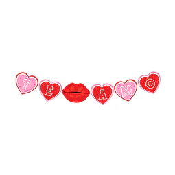 Guirnalda Beso Te Amo 1 Uni