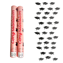 Lanza Confetti Grad 40Cm 1 Uni