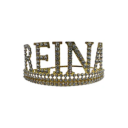Tiara Met Golden Reina 1 Uni