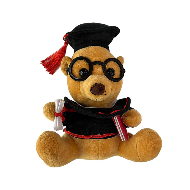 Peluche Oso Graduado 25 Cm 1 Uni