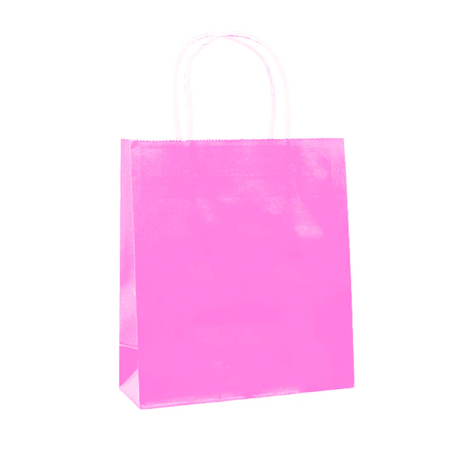 Bolsa Rosada 25X33X12Cm 1 Uni